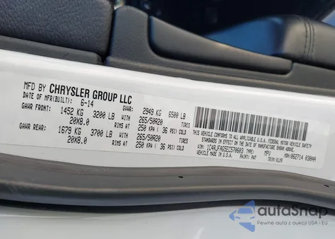 2014 Jeep Grand Cherokee Altitude from USA, damaged, VIN 1C4RJFAG5EC570603